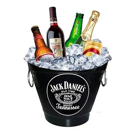 Balde De Gelo E Cerveja Alum Nio Litros Jack Daniels Alumibon Em