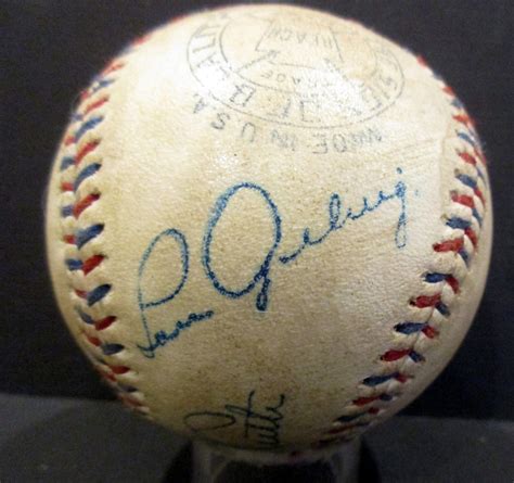 Babe Ruth Lou Gehrig Replica Autographed Barnstorming Baseball Fresno California Etsy