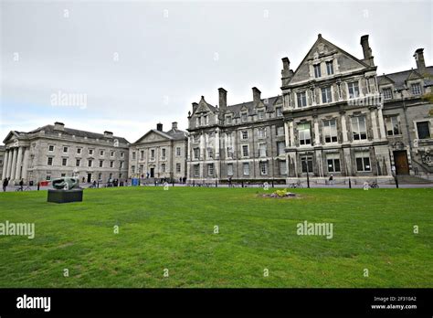 Exterior View Of Trinity College In Dublin Ireland Stock Photo Alamy