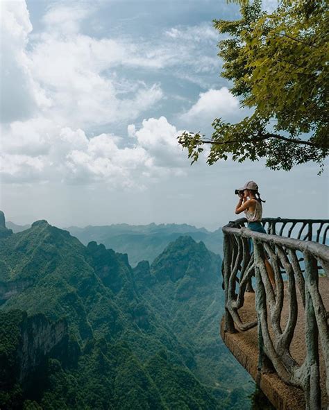 The Coiling Dragon Cliff Skywalk Features 99 Turns That Snake Around