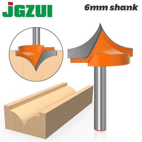 1 Adet 6mm Shank CNC Ara Lar Kat Karb R Yuvarlak Burun U Lar Yuvarlak