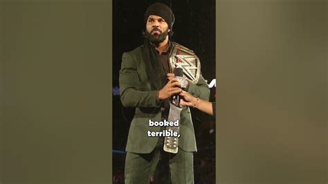 Why Jinder Mahal As Wwe Champion Failed Youtube