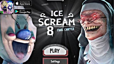 Ice Scream 8 Gameplay Walkthrough Part 1 Full Game Both Endings