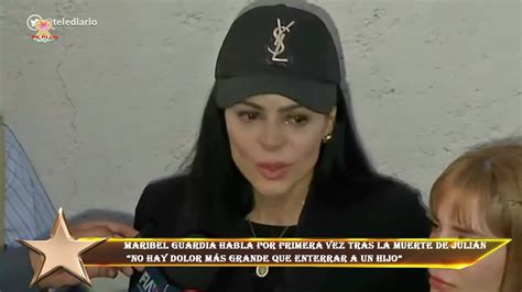 Maribel Guardia habla por primera vez tras la muerte de Julián No hay