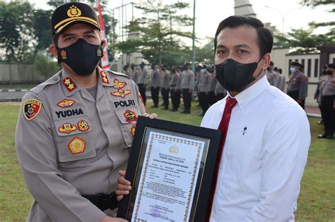 Sukses Ungkap Kasus Kasatreskrim Polres Serang Beserta Anggota Dapat