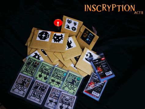 Inscryption Card Game Act 2 Starter Pack 200 Cards And 200 Etsy