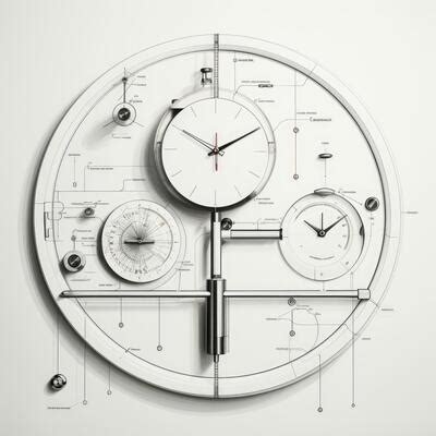 Clock Line Drawing Stock Photos, Images and Backgrounds for Free Download