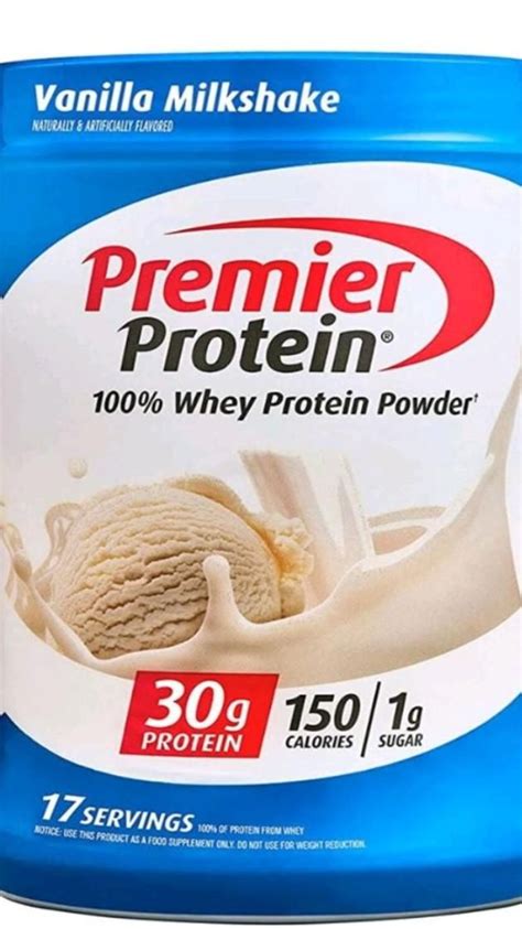 Premier Protein Powder Vanilla Milkshake