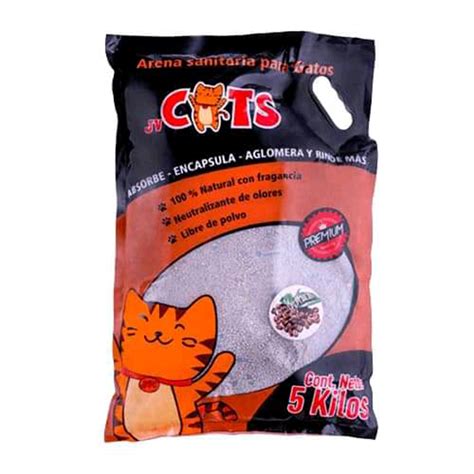 Arena para gatos Jv Cats Aroma Café 20Kg Keiko mascotas