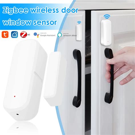 Tuya Wifi Smart Door Window Sensors Smart Home Security Protection Door Magnetic Alarms Sensor