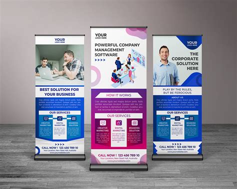 Professional Corporate Roll Up Banner Design 2020 Behance