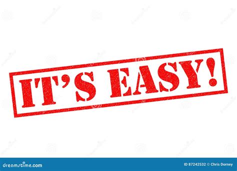 easy stock image cartoondealercom