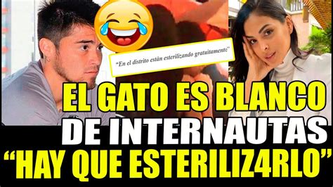 ¡lo Agarr4n De Punto El Gato Cuba Es Blanco De Criticas Tras Ampay Con Gianella Razuri Youtube