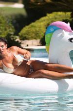 REBEKAH VARDY In Bikini At A Pool In Portugal 09 29 2018 HawtCelebs