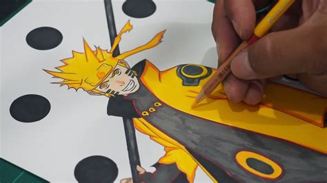 How To Draw Naruto Sage Six Paths Step By Step Naruto Youtube