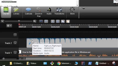 How To Add Music In A Video In Camtasia Studio Youtube