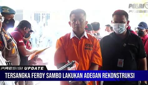 Ferdy Sambo Dan Putri Candrawathi Lakukan Reka Adegan