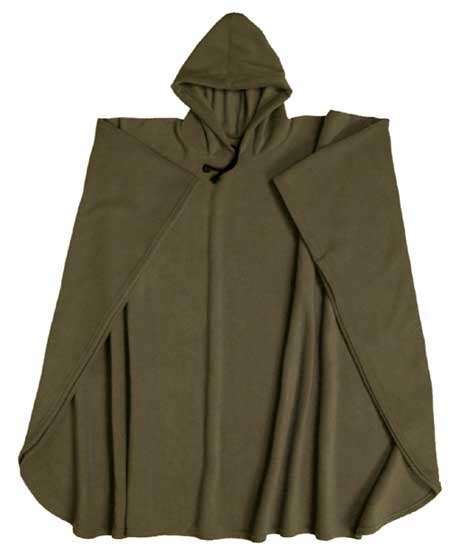 Fleece Poncho