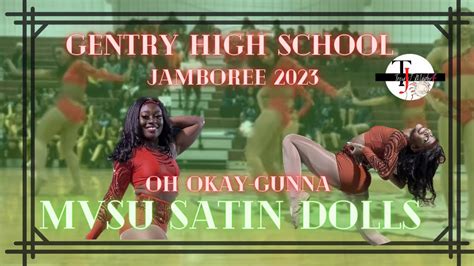 MVSU Satin Dolls 2023 Oh Okay Gunna Gentry High School Jamboree 2023