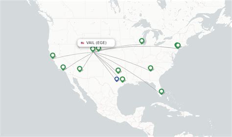 Direct (non-stop) flights from Vail, Eagle Co Rgnl (EGE) - FlightsFrom.com