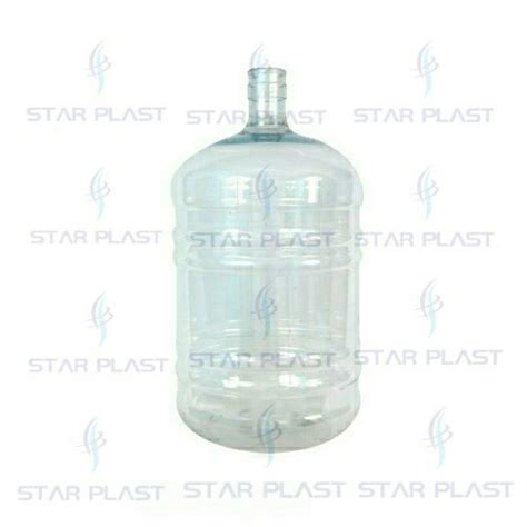 Plastic Transparent 20 Ltr Water Jar Size 55 MM Neck At Rs 125 Piece