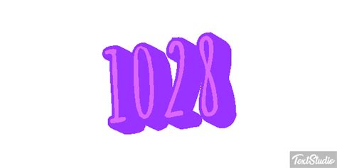 1028 Номер Анимированные GIF-дизайны логотипов