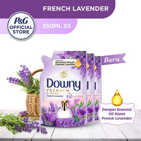 Jual Downy Premium Parfum French Lavender Pewangi Dan Softener 550ml