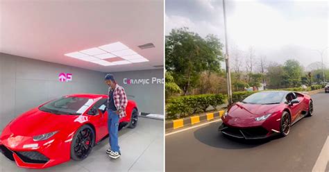 Famous Indian Tea Seller Dolly Chaiwala Takes A Spin In Lamborghini