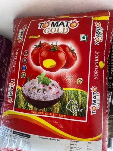 Tomato Gold Broken Sortex Rice Packaging Size 25 Kg At Best Price In