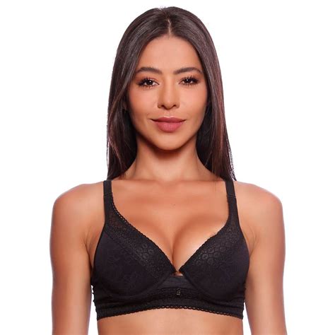 Sutiã Base Bojo Decote Rendado Nayane Lingerie