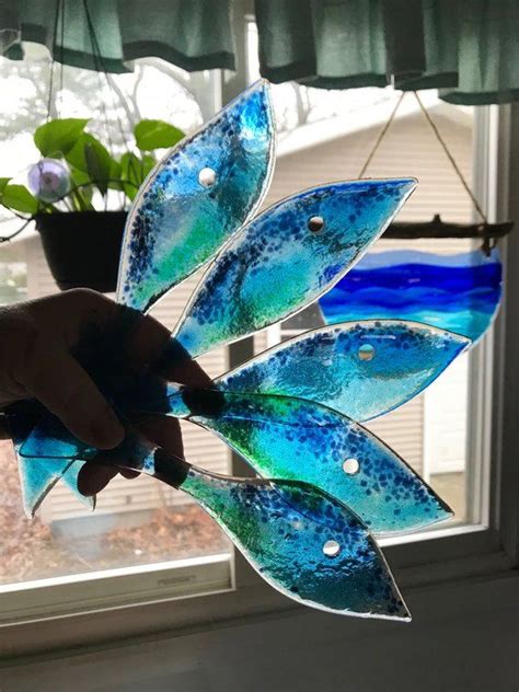 Fused Glass Fish One Sold Individually Build Your Own Etsy Glass