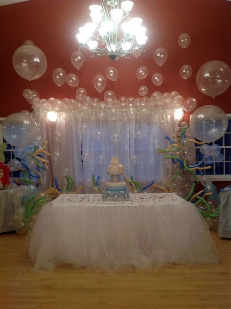 Little Mermaid Sweet 16 Bubble Party