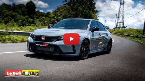 Essai Vid O Honda Civic Type R La Nerveuse Berline Pour Aller Sur