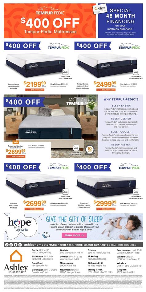 Ashley Homestore On Flyer August To