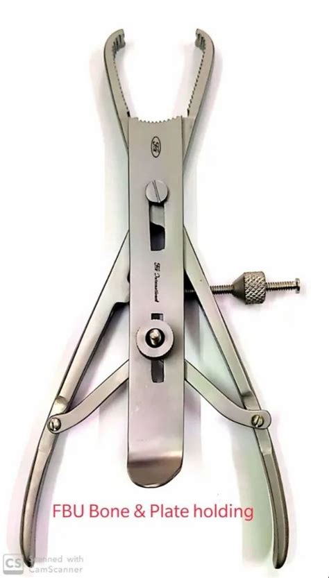 Fbu International Stainless Steel Bone And Plate Holding Forceps At Rs