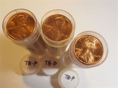 1978 P BU Lincoln Memorial Cent ONE ROLL For Sale Buy Now Online