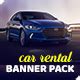 Car Rental Facebook And Instagram Banner Pack Web Elements Graphicriver