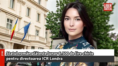 Statul Rom N Pl Te Te Lunar De Lire Chirie Pentru Directoarea Icr