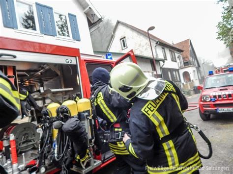 Unklare Rauchentwicklung Freiwillige Feuerwehr Bad Salzungen