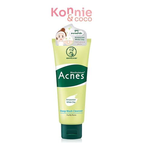 Mentholatum Acnes Deep Wash Cleanser 100g Shopee Thailand