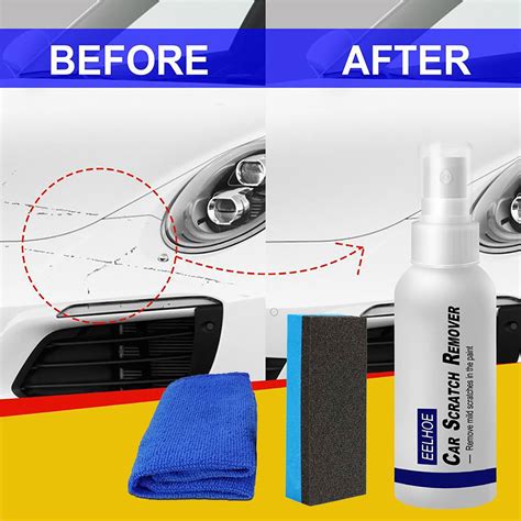 Scratch And Swirl Remover Car Scratch Remover For Scratches With Buffer Pad Scratch Remover