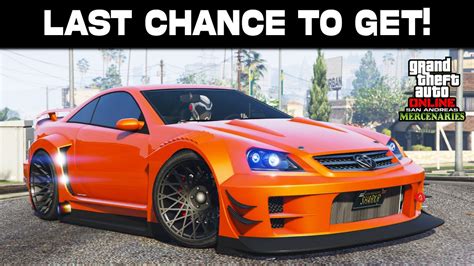 FELTZER Last Chance To Get In GTA 5 Online Fresh Customization