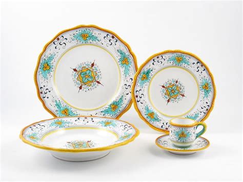 Festone Collection By Fima Deruta Italian Pottery Tableware