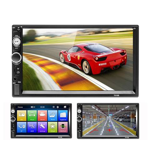 Navigatie MP5 Player Auto MirrorLink 2DIN Bluetooth AUX USB Card SD