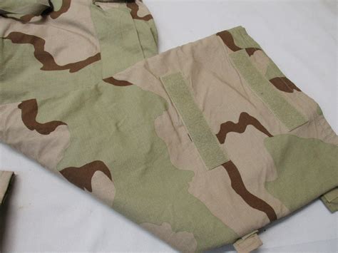 DESERT DCU CAMO MILITARY PANTS JSLIST MOPP SUIT CHEMICAL OVERGARMENT ...