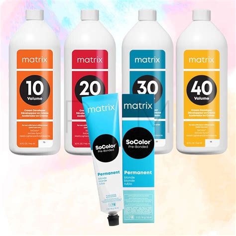 MATRIX SoColor Pre Bonded ULTRA BLONDE Permanent Hair Color Choose
