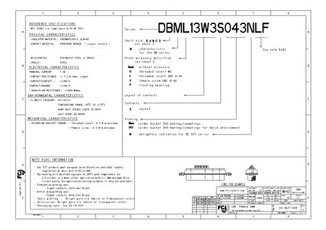 D Pdf Male D Subminiature Connector Solder Socket