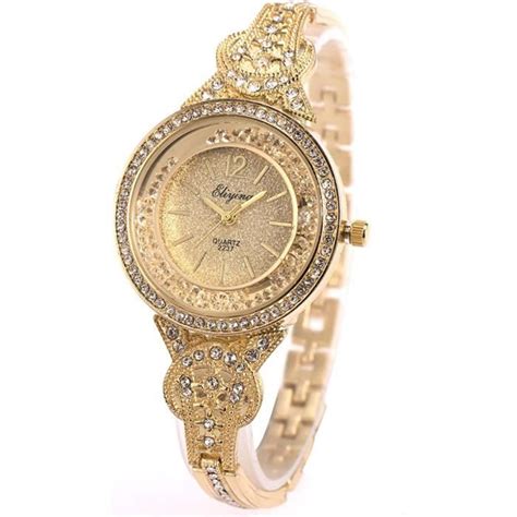 Montre De Pour Femme Bling Montre Dames Avec Bande En Acier Inoxydable