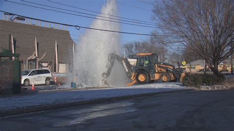 Plumbers Stay Busy As Frozen Busted Pipes Cause Flooding Across Green Country Youtube