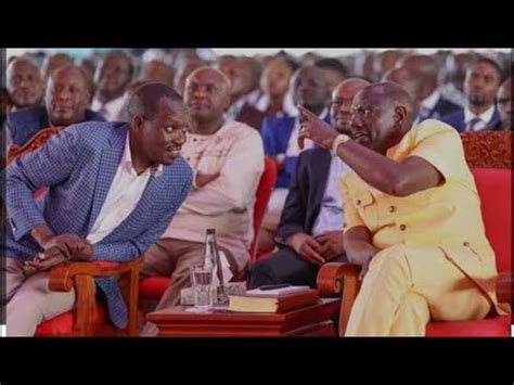 Fearless Simba Arati Face To Face With Ruto Hatukupendi Lakini Kwa